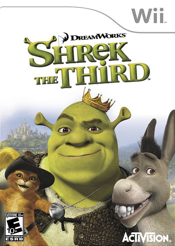 SHREK THE THIRD NINTENDO WII