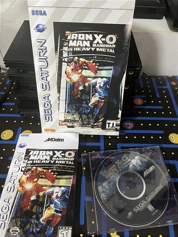 Iron Man and X-O Manowar Sega Saturno