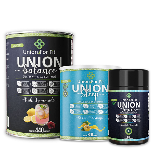 Kit Union Balance + Union Sleep = Ganhe um Union Imune