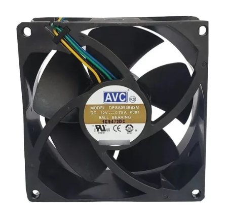Cooler 92x92x38mm 12v 0.75a Modelo Desa0938b2m