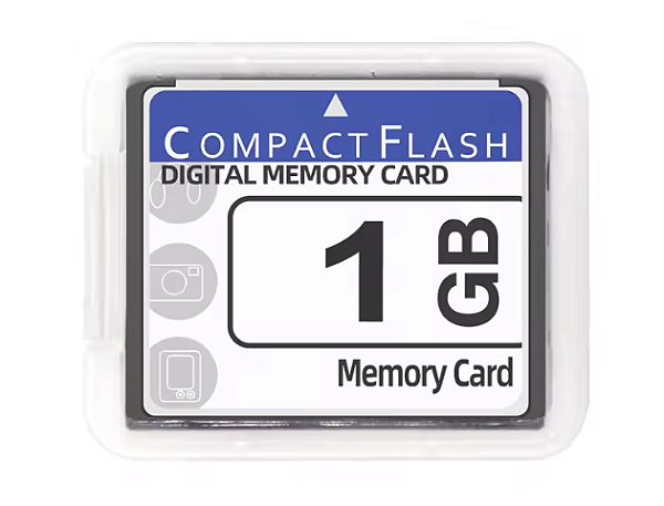 Cartão CompactFlash 1GB CT-CF-01 Memória CF Padrão Industrial