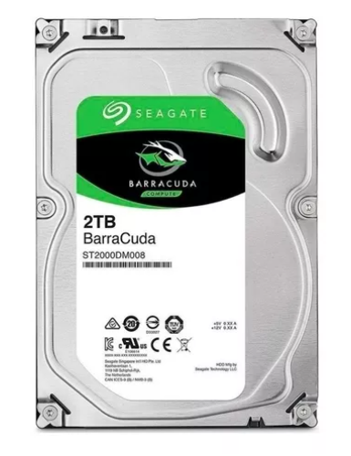 HD Seagate Barracuda 2TB 7200RPM 256MB Cache SATA III
