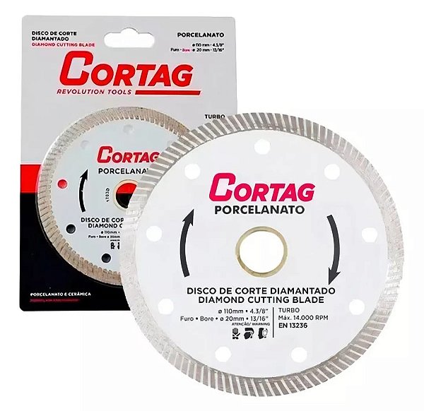 Disco de Corte Diamantado Porcelanato