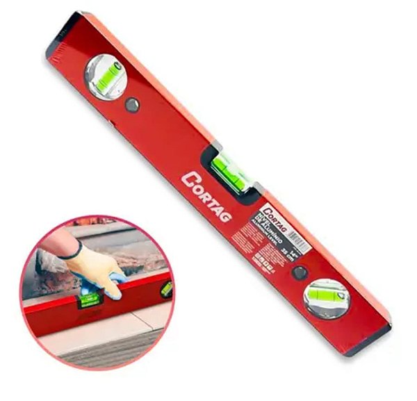 Nível de Alumínio 35 cm Cortag