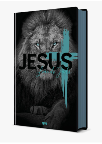 Bíblia Leão De Judá Capa Dura NVI-Palavras de Jesus Grifadas