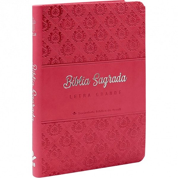 Bíblia Feminina NTLH, Pink Relevo- Letra Grande – SBB