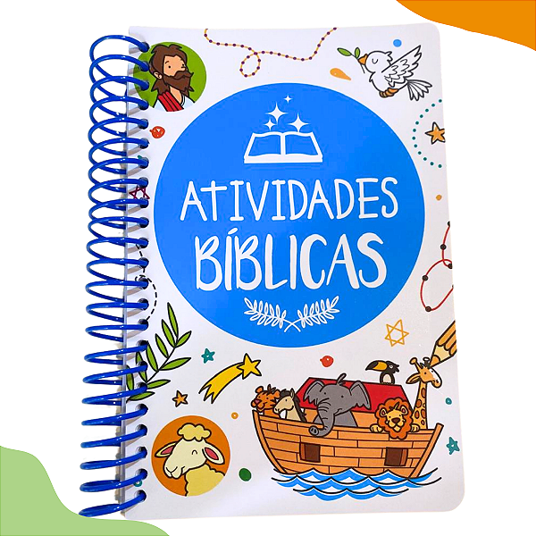 Livro Infantil 365 Atividades Bíblicas Espiral Educativos