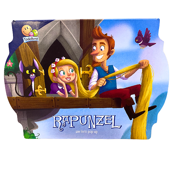 Livro Infantil Rapunzel Em 3D Pou-ups - Cartonado - TodoLivro