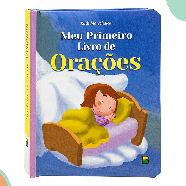 Livro Infantil Fofinho Meu Primeiro Livro De Orações - Capa Almofadada