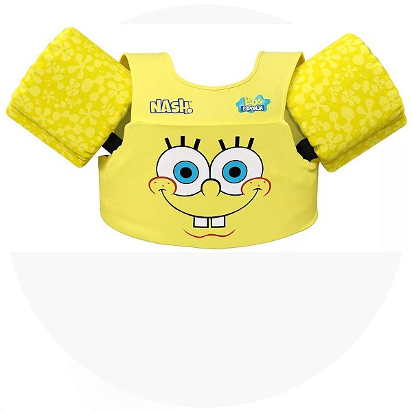 Boia Colete Infantil Bob Esponja