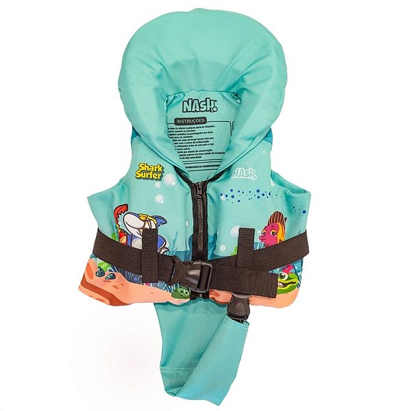 Colete Salva-Vidas com Apoio para Pescoço Infantil