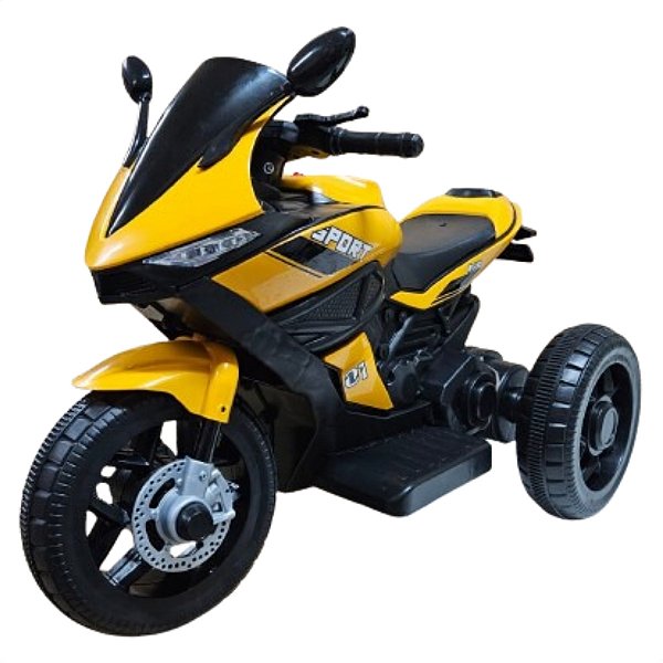 Mini Moto 6V Com 3 Rodas