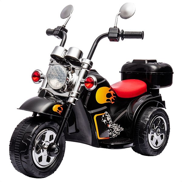 Moto Elétrica Infantil Estilo Clássico