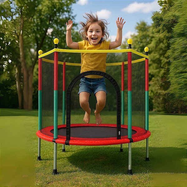 Cama Elástica Infantil Trampolim para Crianças