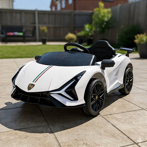 Carro Elétrico Infantil Sport com Som Luz e Controle Remoto
