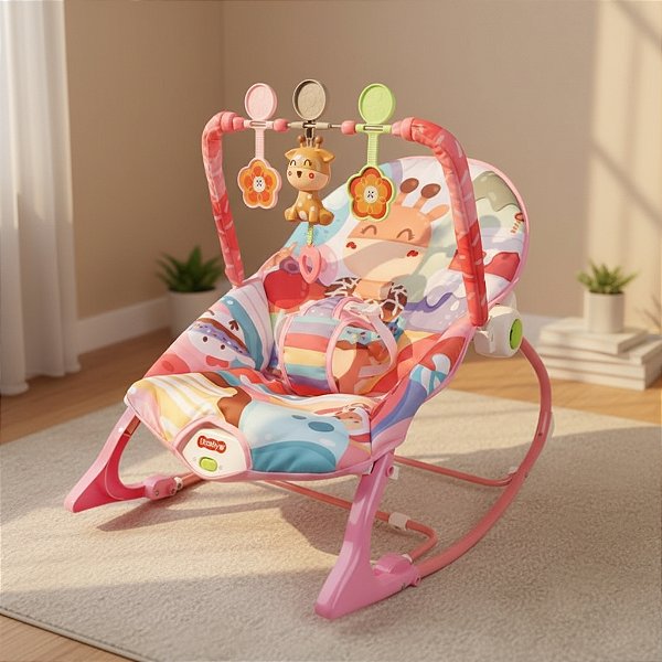 Cadeira de Descanso e Balanço para Bebê