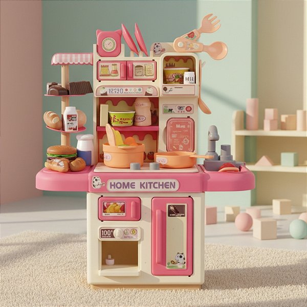 Mini Cozinha Infantil com Acessórios