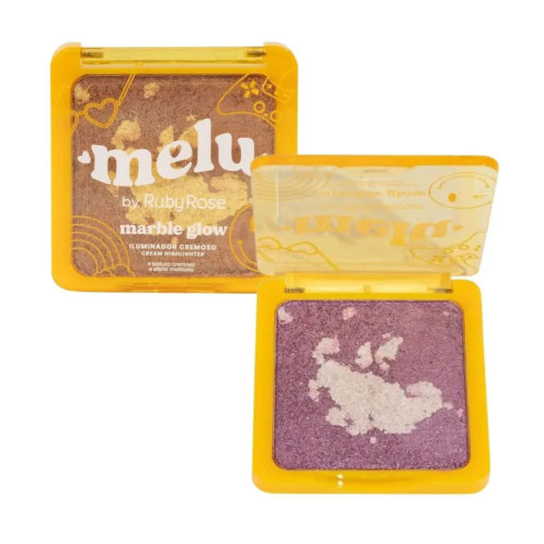 Iluminador Cremoso Melu By Ruby Rose Marble Glow (Beach Sunset)