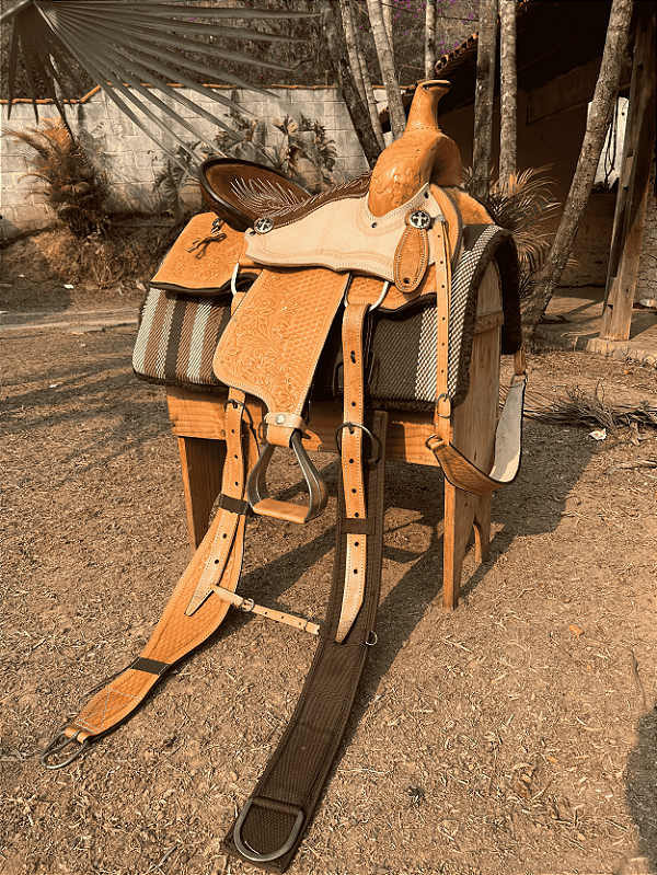 Sela Ranch Sorting Ranch Hand Pro Espartano Profissional + Manta QM Imports