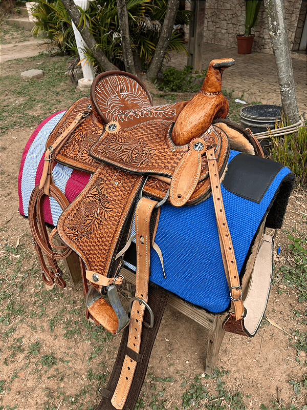 Sela Americana Tambor Baliza Infantil 11 Polegadas + Manta QM Imports