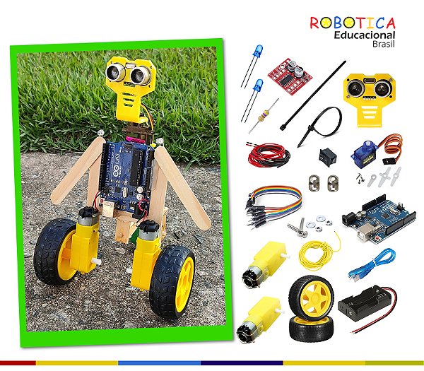 Robô Ardudroide DIY - Kit Robótica