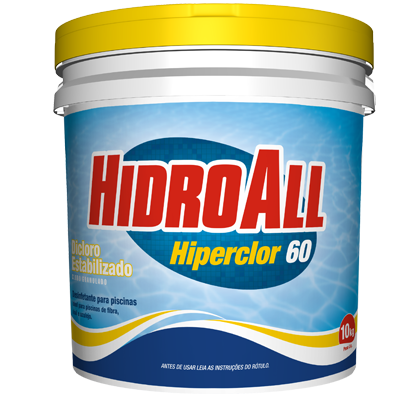 Cloro HidroAll Hiperclor 60 - 10 kg