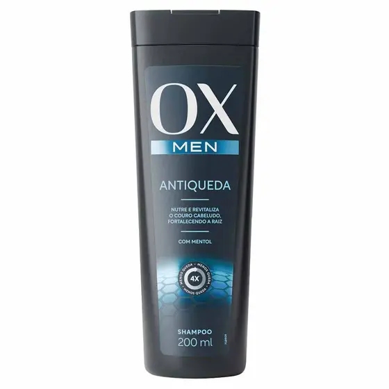 Shampoo Ox Men Antiqueda 200ml
