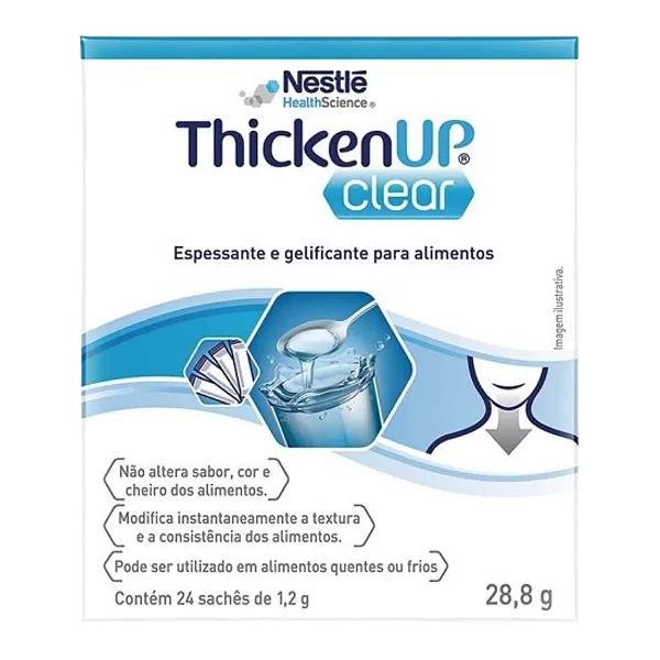 Resource Thicken Up Clear Sachê Nestlé Espessante Alimentar
