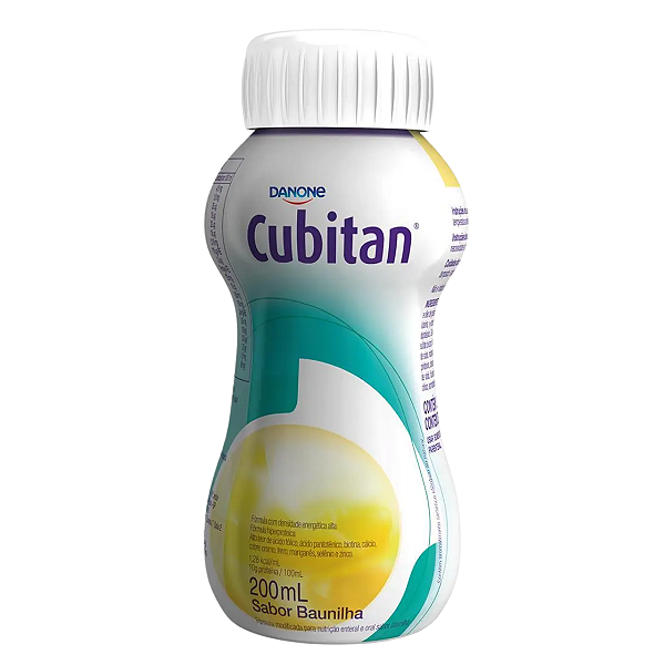 Cubitan Baunilha 200ML Danone Nutrição Enteral e Oral Hiperproteica