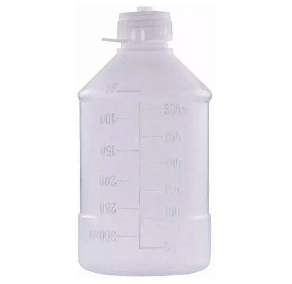 Frasco Descartável 300ML Nutrição Enteral e Água