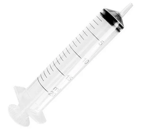 Seringa Descartável 20ML Luer Slip Bico Lateral Descarpack