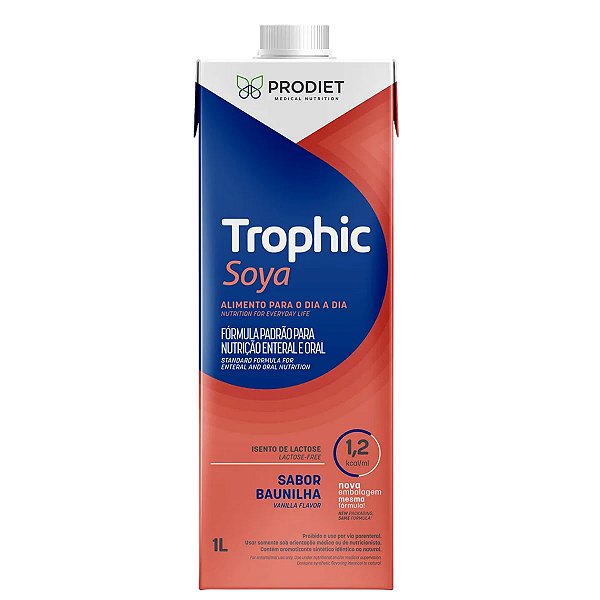 Trophic Soya 1L Prodiet Nutrição Enteral Normocalórico