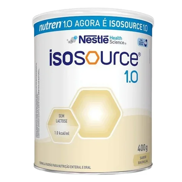 Isosource 1.0 400G Nestlé Nutrição Enteral e Oral