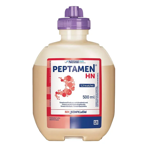 Peptamen HN SF 500ML Nestlé Nutrição Enteral e Oral Hiperproteica