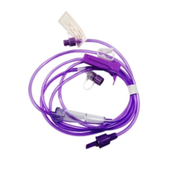 Equipo Nutrição Enteral Gravitacional 2 Vias Acessório para Administração Enteral Segura
