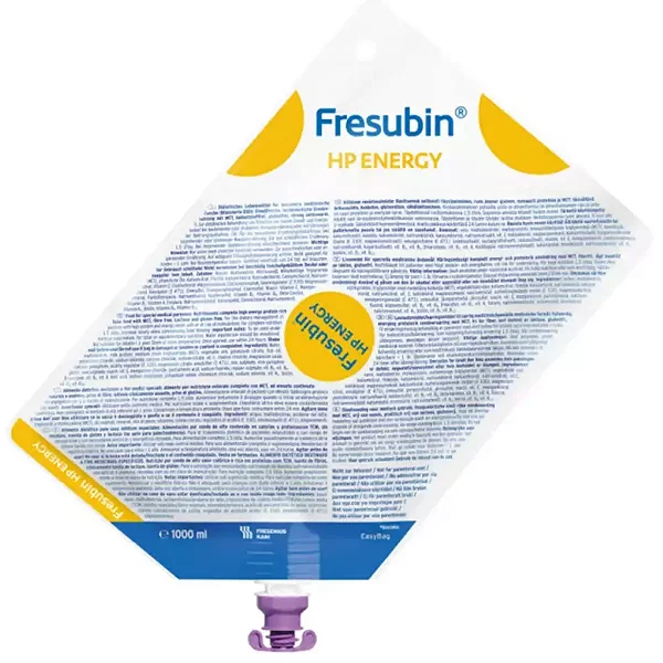 Fresubin HP Energy 1L Fresenius Dieta Enteral Hipercalórica e Hiperproteica 1.5 kcal/ml