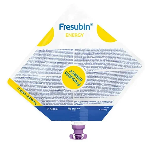 Fresubin Energy 500ml Fresenius Dieta Enteral Hipercalórica 1.5 kcal/ml
