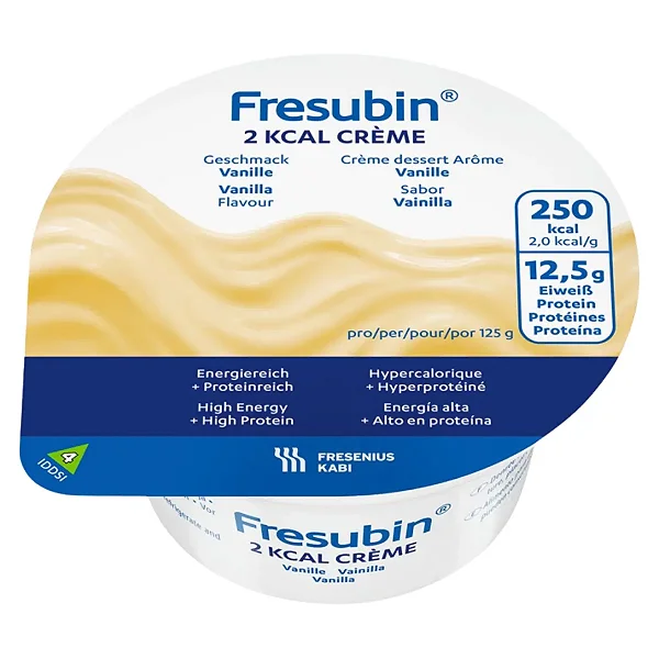 Fresubin 2 Kcal Creme Baunilha 125g Fresenius Suplemento Hipercalórico