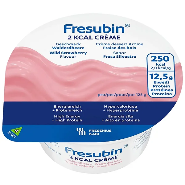 Fresubin 2 Kcal Creme Frutas Vermelhas 125g Fresenius Suplemento Hipercalórico
