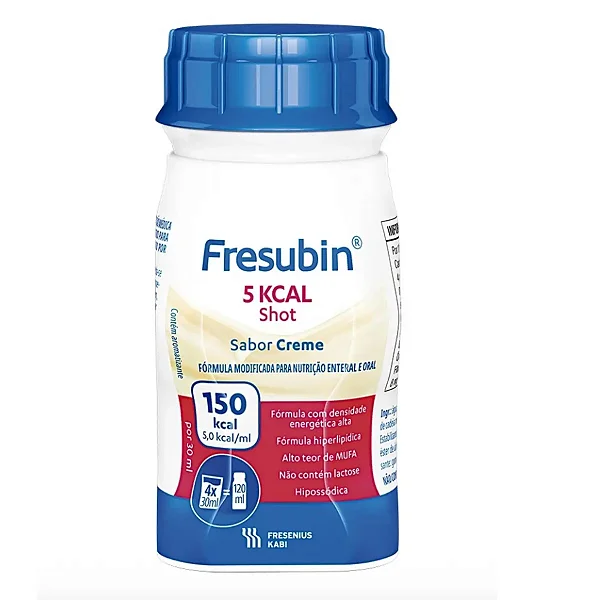 Fresubin 5 Kcal Shot Neutro 125g Fresenius Suplemento Hipercalórico