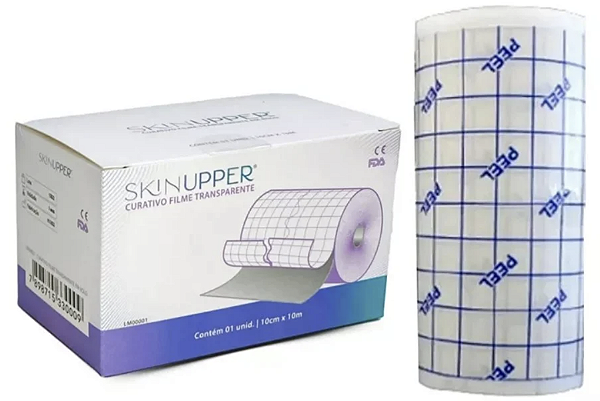 Curativo Filme Transparente 10cmx10m - Skinupper