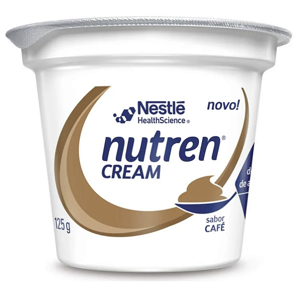 Nutren Cream Café 125g Nestlé Suplemento Hipercalórico e Hiperproteico