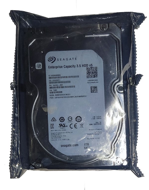 HD SATA III 1TB 3.5" SEAGATE ENTERPRISE ST1000NM0055