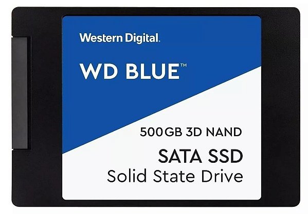 HD SSD 500GB 2.5" WD BLUE 3D NAND