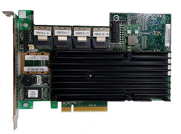 PLACA CONTROLADORA RAID INTEL RS2WG160 ATÉ 16 DISCOS