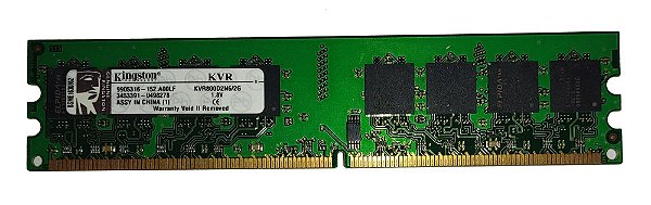 MEMÓRIA DESKTOP DDR2 2GB 800MHZ KINGSTON
