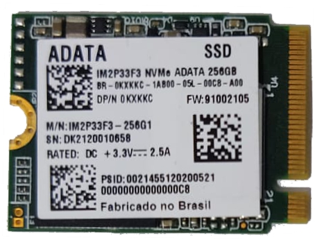 SSD NVMe 256GB ADATA IM2P33F3 M2 2230