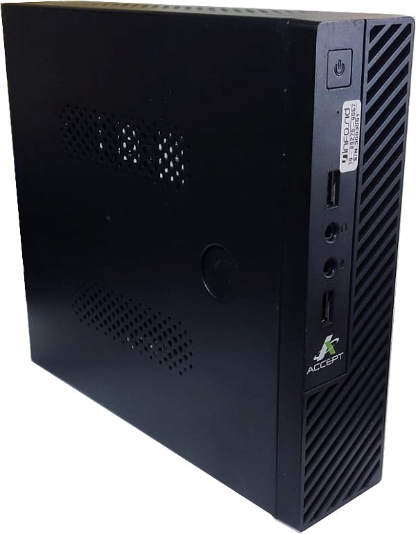 CPU MINI ACCEPT SMARCLIENT INTEL CELERON J1800-8Gb SSD 120Gb