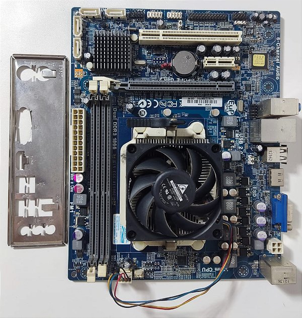 PLACA MAE A55F-M4 C/PROCESSADOR AMD A6 3500