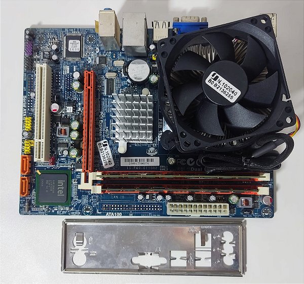 PLACA MAE ASUS ECS G41T-M7 C/PROC. CORE2 DUO E7400 8GB DDR3